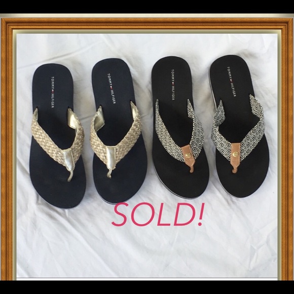Tommy Hilfiger Shoes - SOLD!!!! pairs Tommy Hilfiger sandals SOLD!!